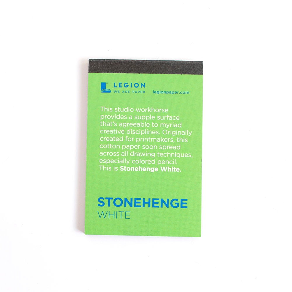 White, Sketchbooks & Pads, Gifts, 2"x3", Legion, Mini, Stonehenge, 369404